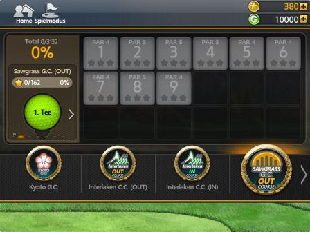 Golf Star Missionen Übungsplatz Kyoto