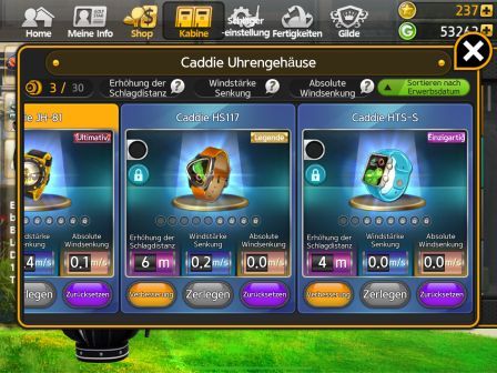 Caddie Uhren in Kabine Legende und Einzigartig Caddie Uhren in Kabine Legende und Einzigartig