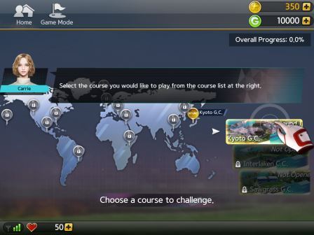 Golf Star Missionen Kampagnen-Modus Intro 2